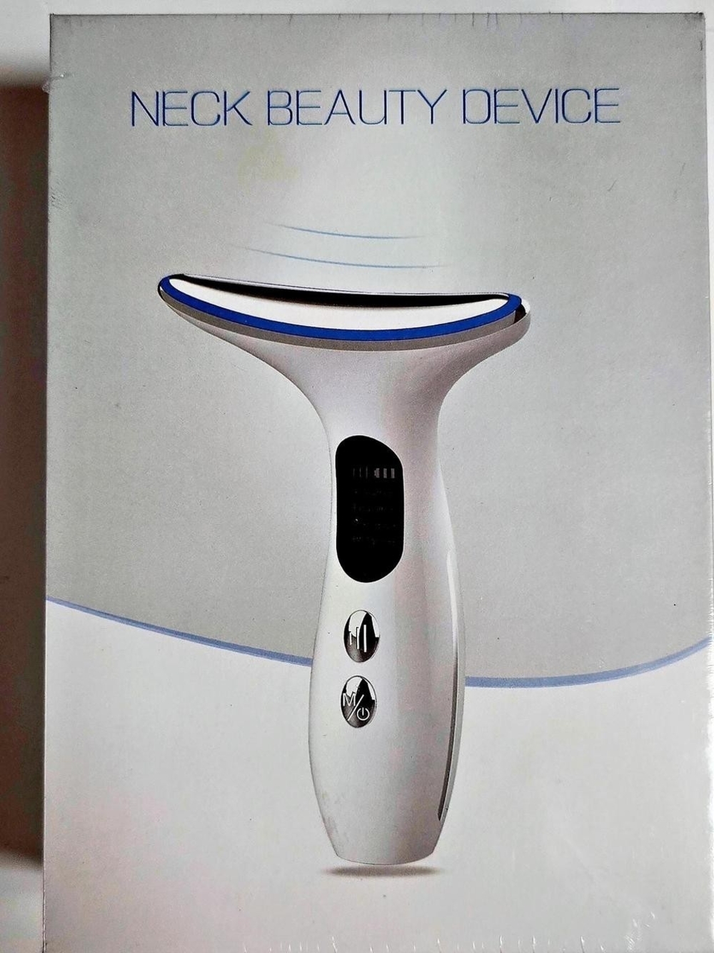 IPL Wrinkle Neck Beauty Device - White with Blue Trim